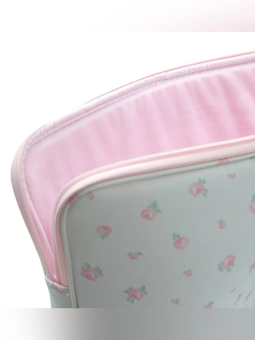 LoveShackFancy x Target - Yoobi Blooming Laptop Sleeve Strawberry Macaroon